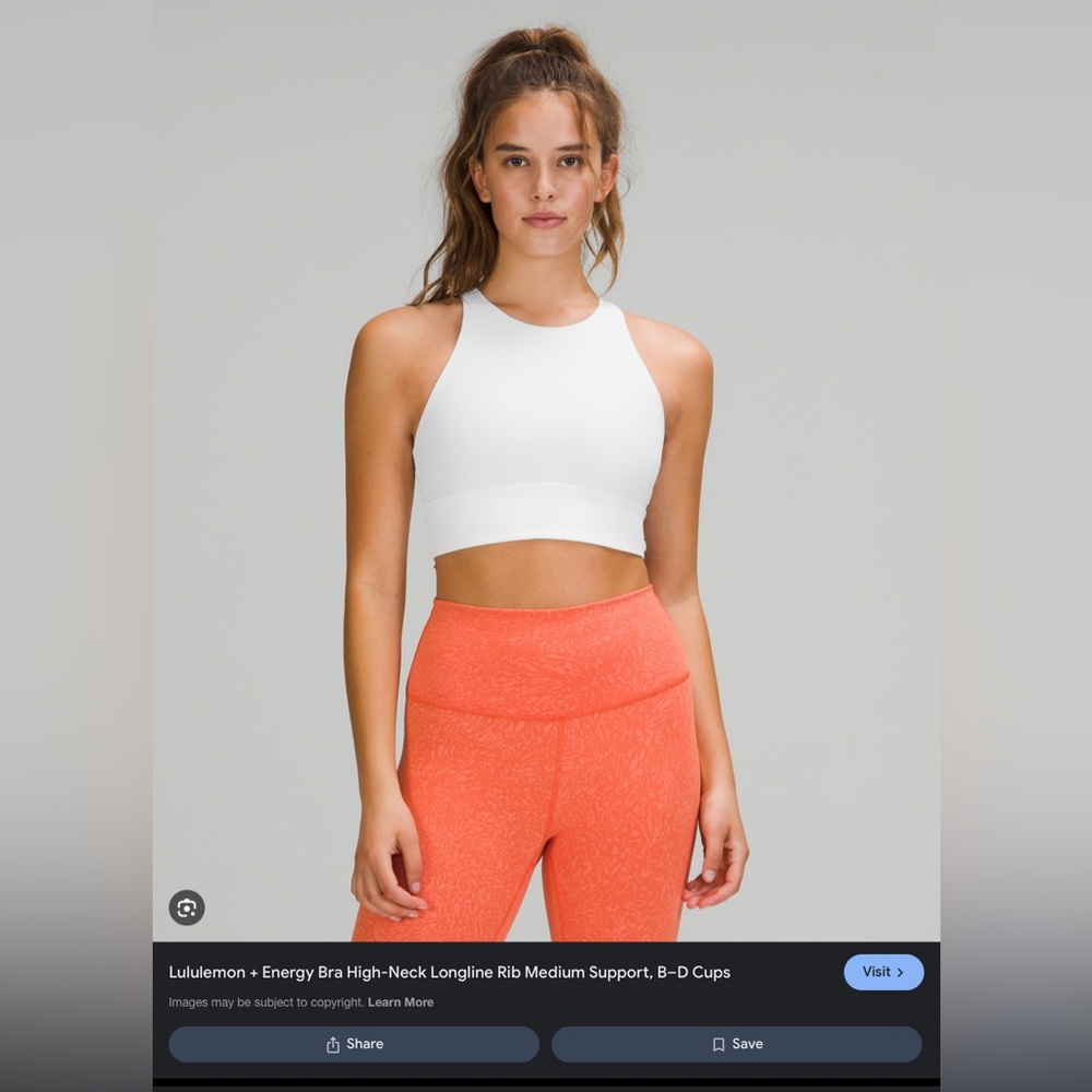 Lululemon Energy Bra *High Neck